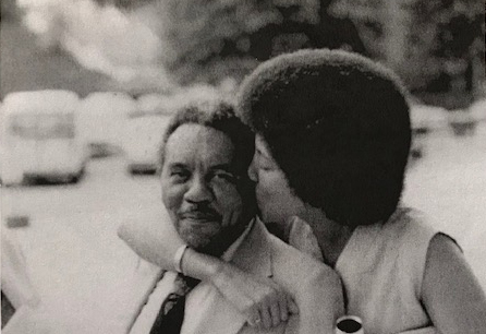 Nikki Finney with her father, Ernest A. Finney, Jr.