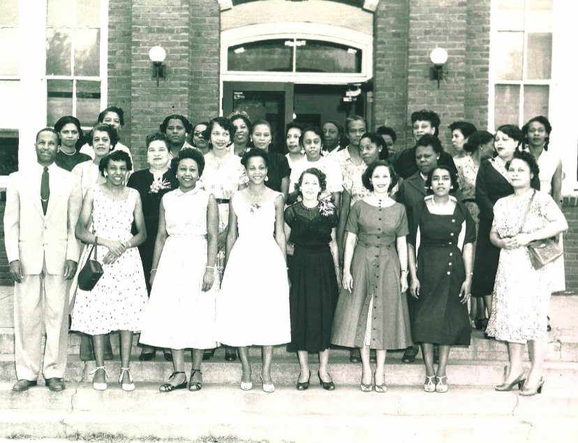Ethel Bolden with Waverly School Faculty in Columbia, South Carolina